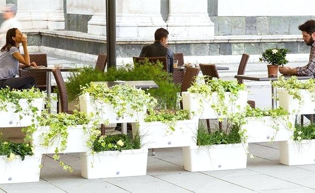 Urban Self-watering Planters