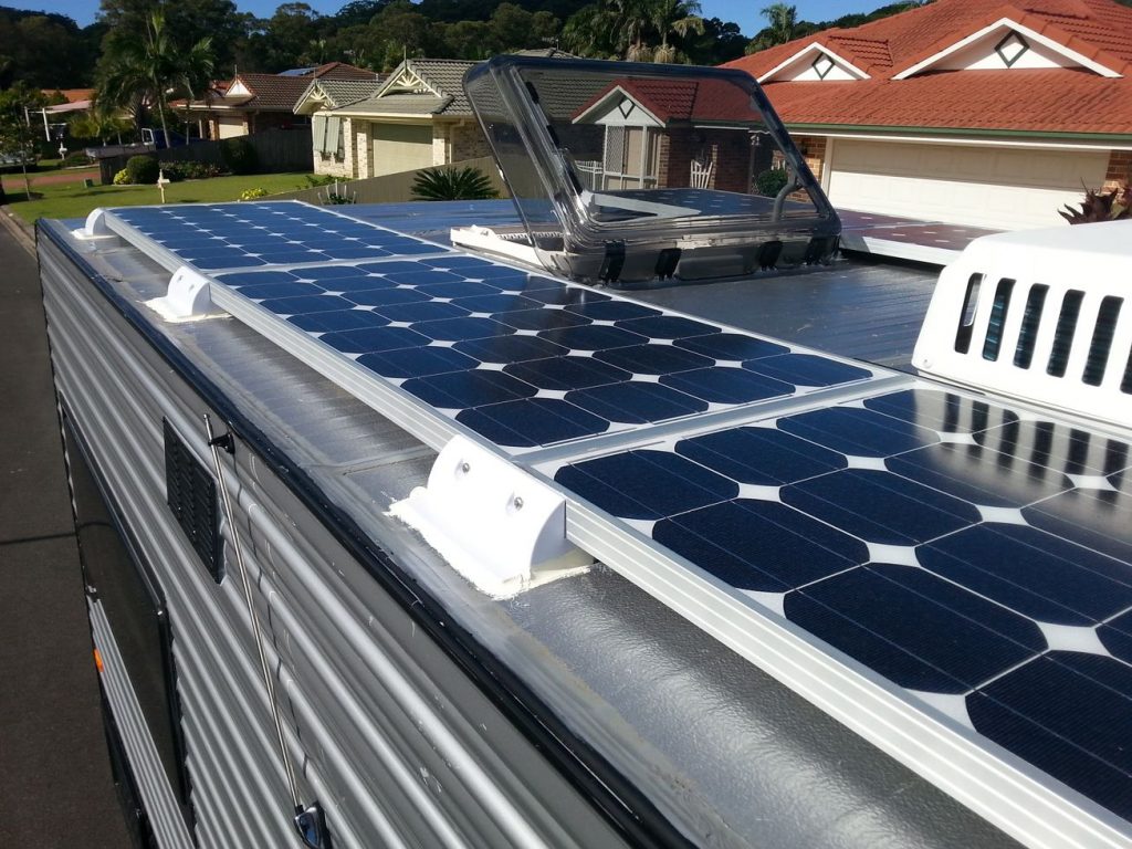 Solar Panels Camper Van