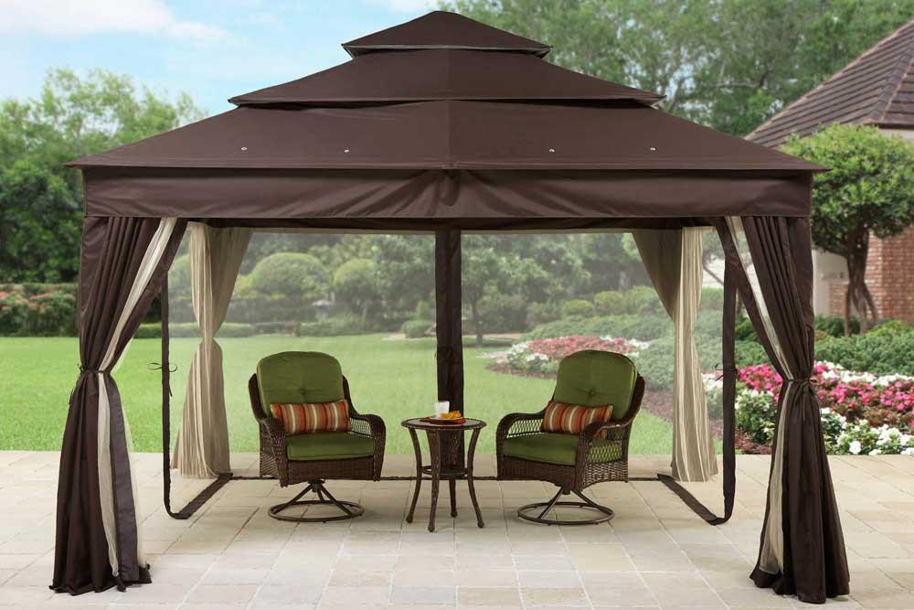 Even if it doesn’t get destroyed, having your gazebo outside while raining or snowing will undoubtedly cause mildew and mould which are the most common sources for spreading unpleasant odours inside. I'm sure that you don’t want to share your space with fungi and bacteria, so you’ll need to replace your gazebo canopy cover if they appear.