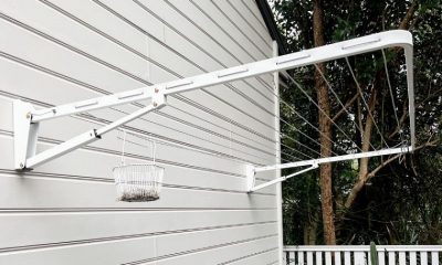 White clothesline