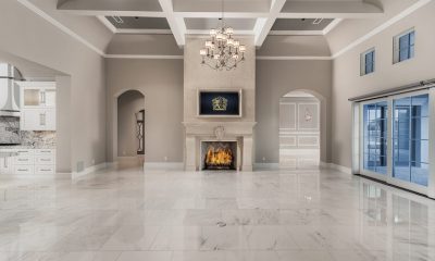 marble tile in the home