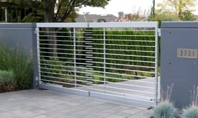 Modern Automatic Gate at a Residential Property